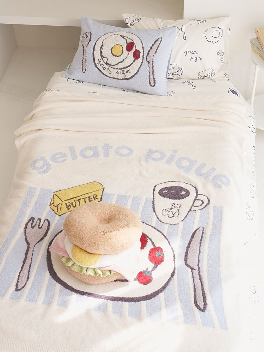 gelato pique Sleep「【Sleep】モーニングモチーフ お昼寝クッション」|クッション・クッションカバー|