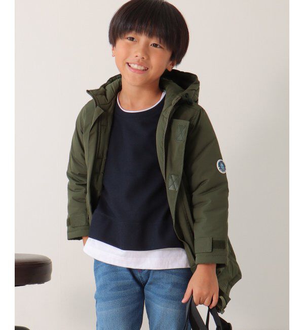 ikka kids「裏キルト中綿アーバンコート（120~160cm）」|その他|オリブグリン