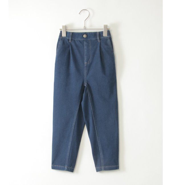 ikka kids「【親子おそろい】GOKU楽パンツ 冷感テーパード（120~160cm）」|その他|ネイビーブルー
