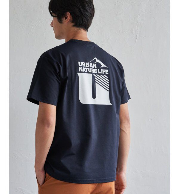 ikka「URBAN NATURE LIFE アーバンネイチャーライフ ドライSP冷感プリントTシャツ」|Tシャツ・カットソー|