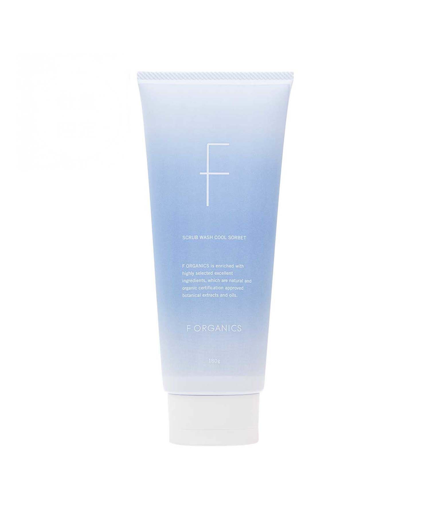 F ORGANICS「スクラブウォッシュ　クールソルベ  【F ORGANICS】」|ボディクレンジング|-