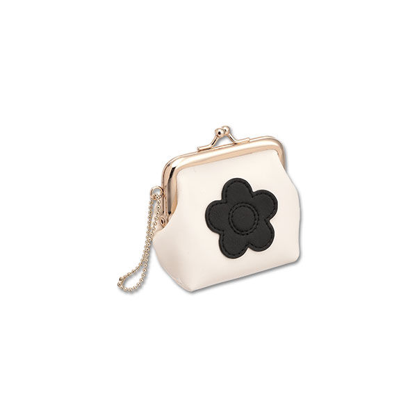 MARY QUANT「シンプルデイジーマーク２ ガマ口ポーチミニ」|ポーチ|