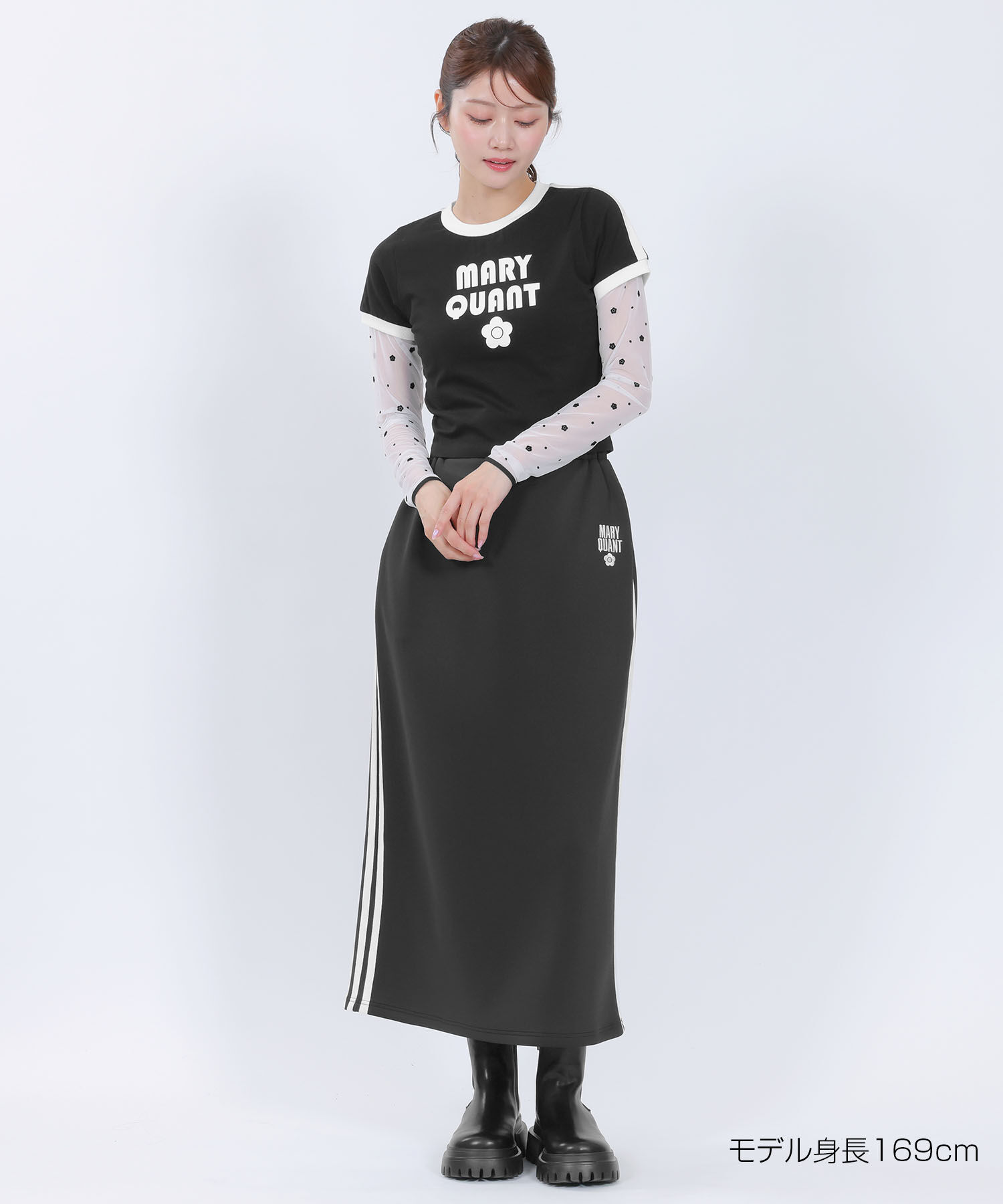MARY QUANT「シアーフロッキー プルオーバー」|Tシャツ・カットソー|
