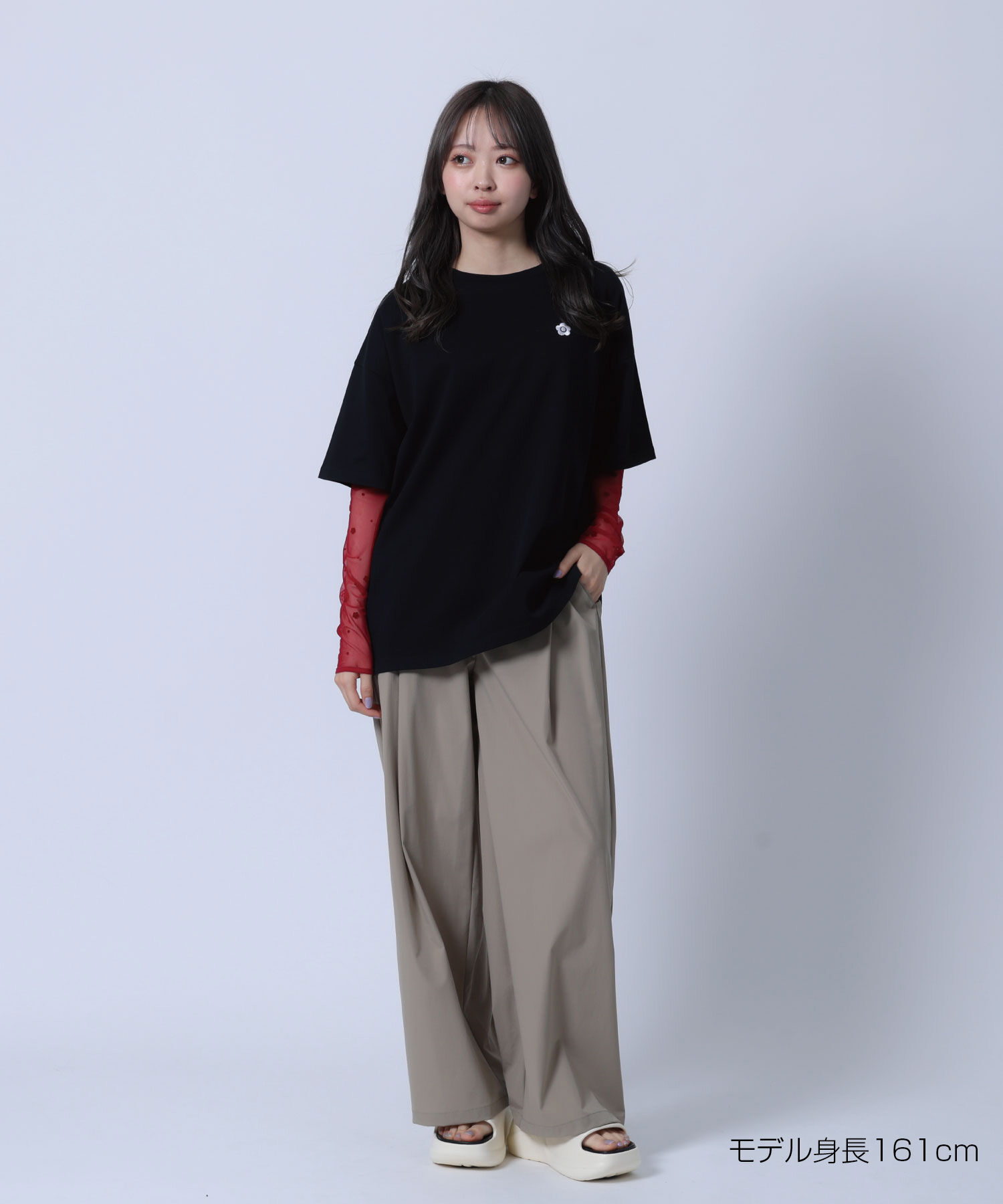 MARY QUANT「シアーフロッキー プルオーバー」|Tシャツ・カットソー|