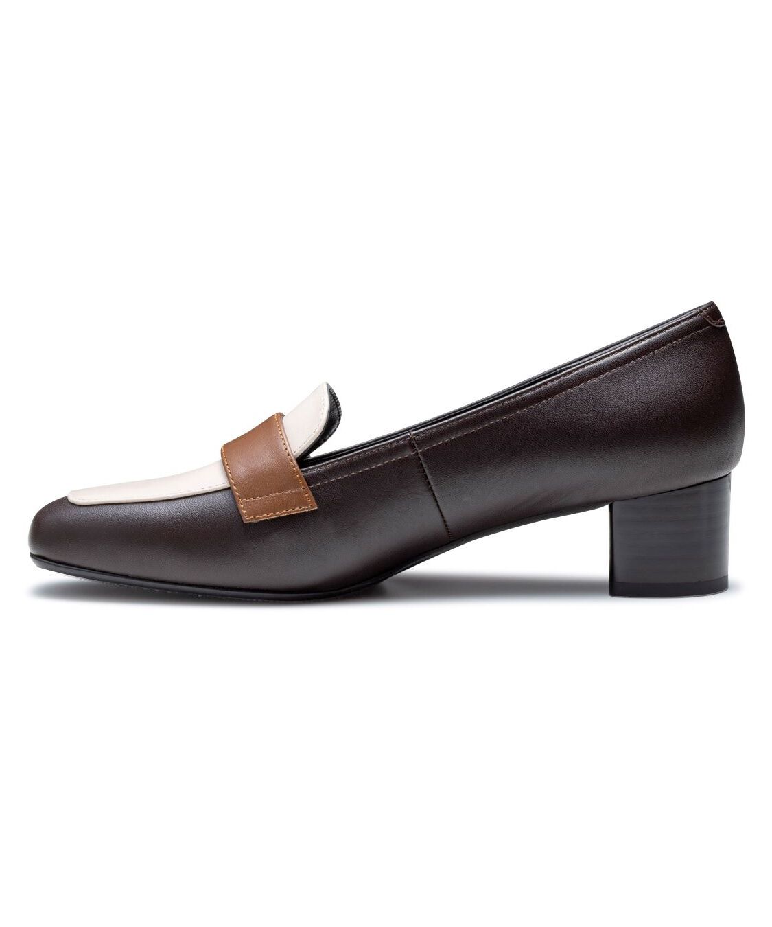 REGAL SHOES「REGAL 晴雨兼用ヒールローファー【ヒール40mm】　商品コード：F57RBJ」|パンプス|