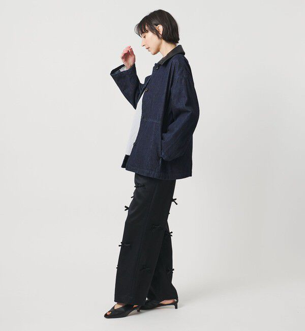 UNITED ARROWS「デニム 2WAY ミドルコート」|デニムジャケット|