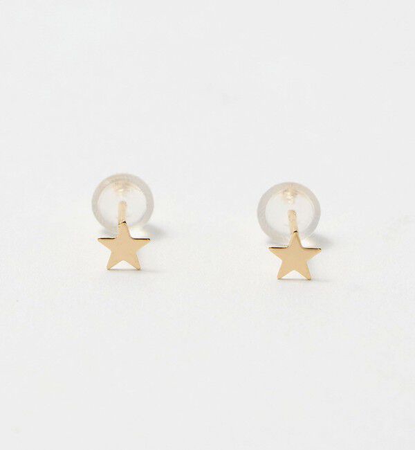 BEAUTY&YOUTH UNITED ARROWS「K18 スター ピアス」|ピアス|GOLD