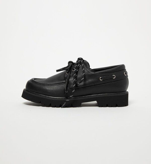 BEAUTY&YOUTH UNITED ARROWS「3WAY デッキシューズ ブラック」|デッキシューズ|