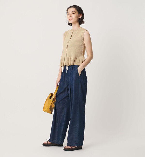 BEAUTY&YOUTH UNITED ARROWS「コットン ペプラム 2WAY ベスト ウォッシャブル」|ベスト・ジレ|
