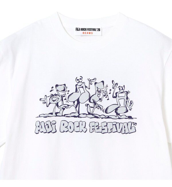 Ray BEAMS 「〈WOMEN〉FUJI ROCK FESTIVAL'26 / Elijah Anderson / Note Dance TEE」|Tシャツ・カットソー|