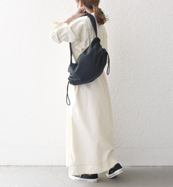 SHIPS any「《一部追加予約》SHIPS any: シャーリング デニム ポケット ワンピース ［SHIPS any DENIM］」|ワンピース|