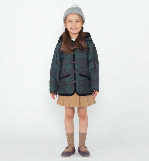 SHIPS KIDS「SHIPS KIDS:ポンポン ニット ワッチ」|ニット帽|