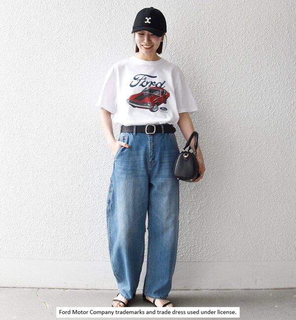 SHIPS any「GOOD ROCK SPEED:〈洗濯機可能〉Ford CAR ロゴ プリント TEE」|Tシャツ・カットソー|
