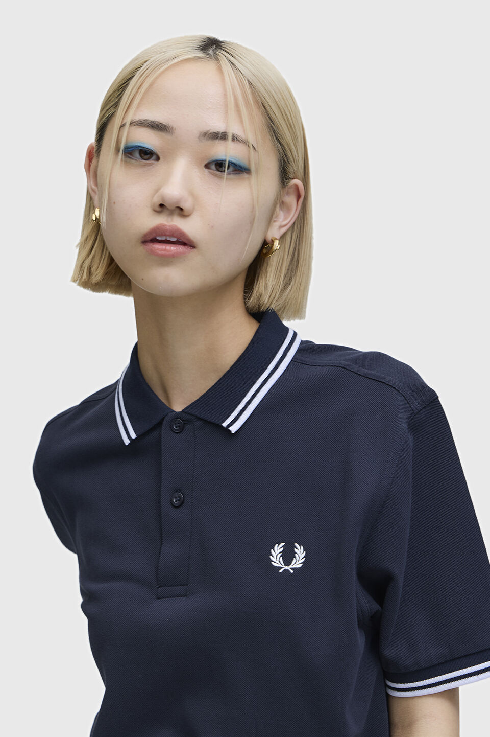 FRED PERRY 「The Fred Perry Shirt M3600／フレッドペリー ポロシャツ M3600」|ポロシャツ|NAVY / WHITE