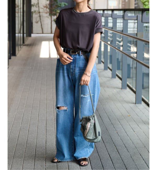 OUTDOOR PRODUCTS Usual Things「リヨセルノースリTEE」|Tシャツ・カットソー|