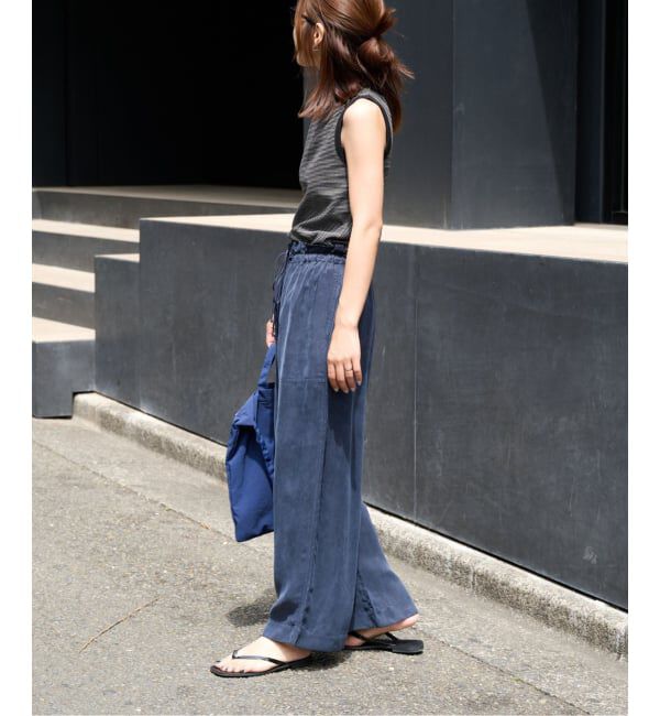 OUTDOOR PRODUCTS Usual Things「≪予約≫追加 キュプラステッチワークドロストパンツ」|スラックス|