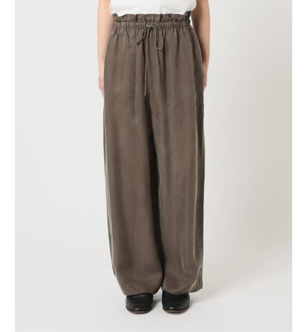 OUTDOOR PRODUCTS Usual Things「≪予約≫追加 キュプラステッチワークドロストパンツ」|スラックス|