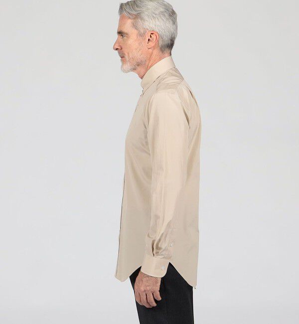 TOMORROWLAND MENS「120/2コットン タブカラー ロングスリーブドレスシャツ ALMO」|シャツ・ブラウス|