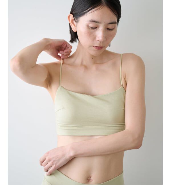EMILYWEEK「《新色》[ACTIVE]Bamboo ストレッチブラ（グリーン）」|インナー|