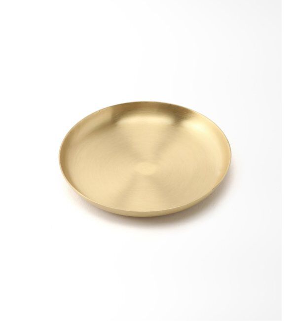 ACME「【fog linen work/フォグリネンワーク】BRASS PLATE ROUND S 真鍮トレイ」|アロマ・ルームフレグランス|