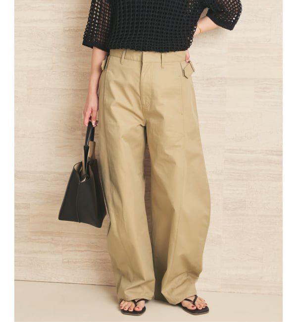 Plage「NEPLA. / ネプラ SIDE W BELT CURVED チノパンツ」|チノ|