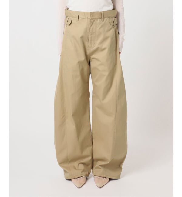 Plage「NEPLA. / ネプラ SIDE W BELT CURVED チノパンツ」|チノ|