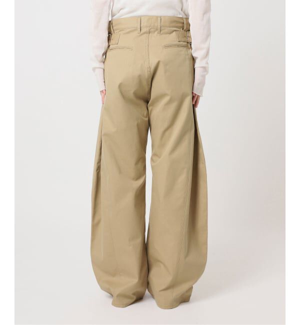 Plage「NEPLA. / ネプラ SIDE W BELT CURVED チノパンツ」|チノ|