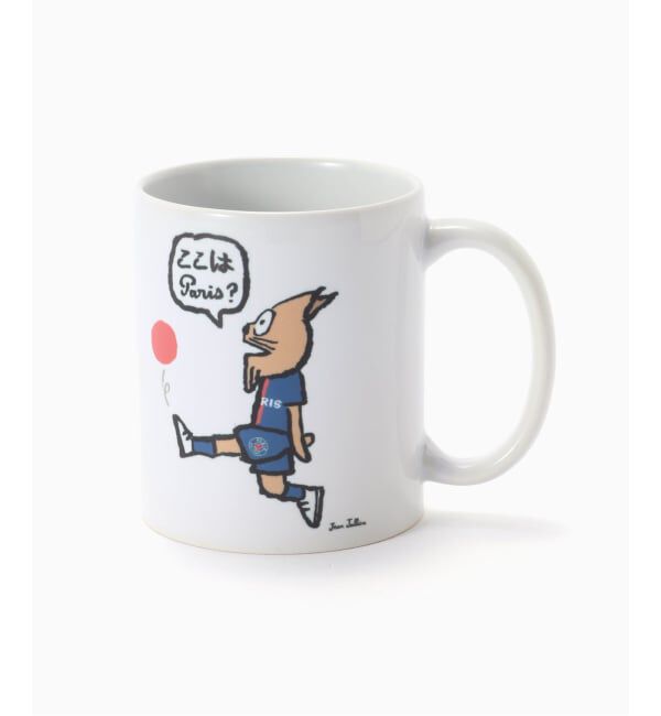 Paris Saint-Germain「【Paris Saint-Germain / パリ・サン＝ジェルマン】JEAN JULIEN PSG MUG2」|食器・キッチングッズ|ホワイト