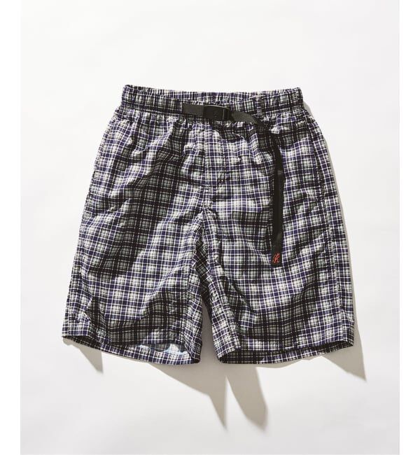 417 EDIFICE「Gramicci / グラミチ  CHECKERED SHELL SHORT」|その他|ネイビー