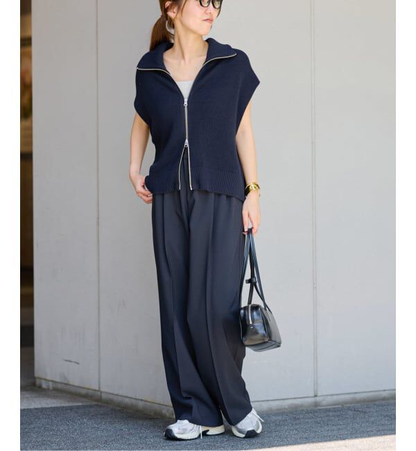 JOURNAL STANDARD relume「《WEB限定追加》マットウースフレアタックパンツ」|スラックス|