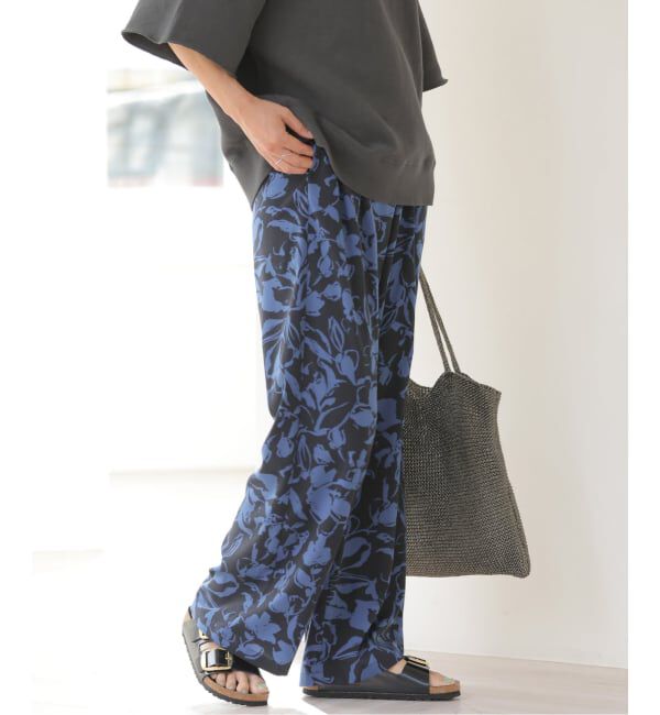 JOURNAL STANDARD relume「バイカラーリーフプリントパンツ」|その他|