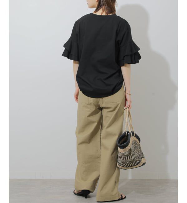 JOURNAL STANDARD relume「《WEB限定追加》天竺フリルTEE」|Tシャツ・カットソー|
