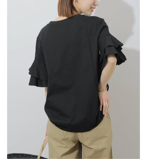JOURNAL STANDARD relume「《WEB限定追加》天竺フリルTEE」|Tシャツ・カットソー|
