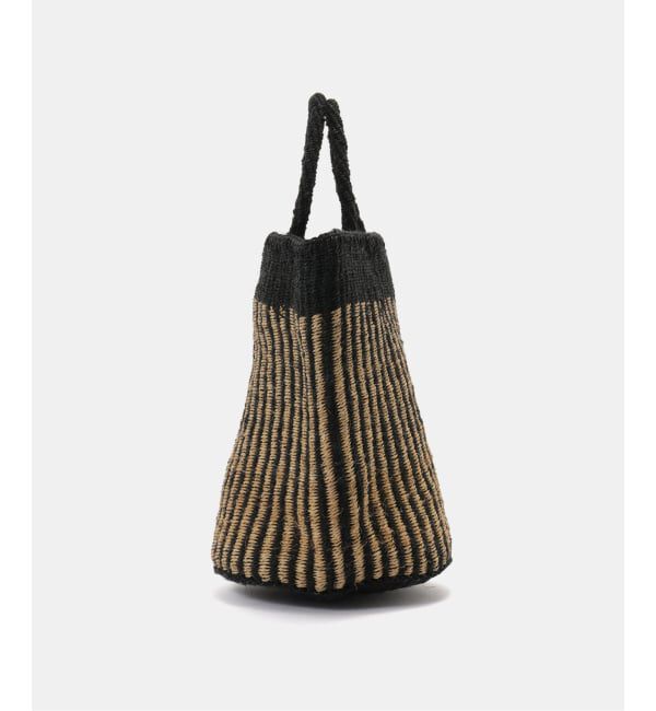 journal standard luxe「【SOIL】STRIPE SISAL BAG」|かごバッグ|