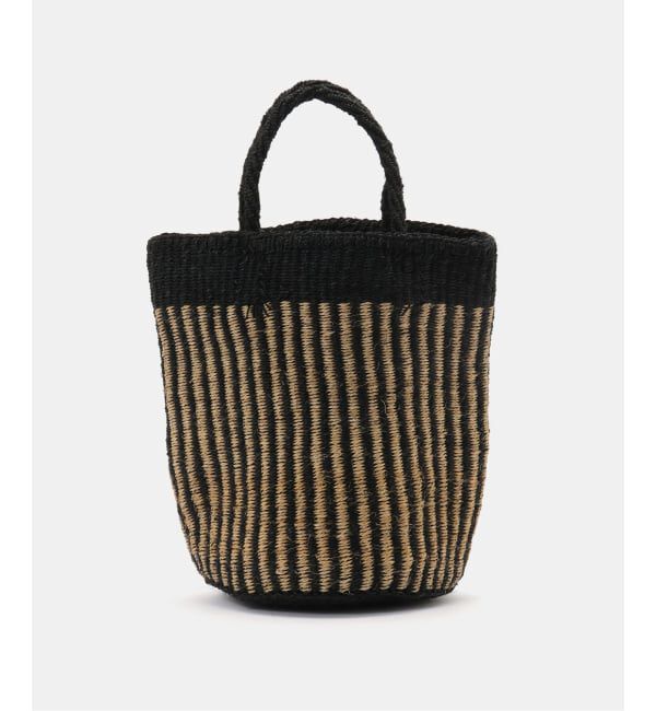 journal standard luxe「【SOIL】STRIPE SISAL BAG」|かごバッグ|