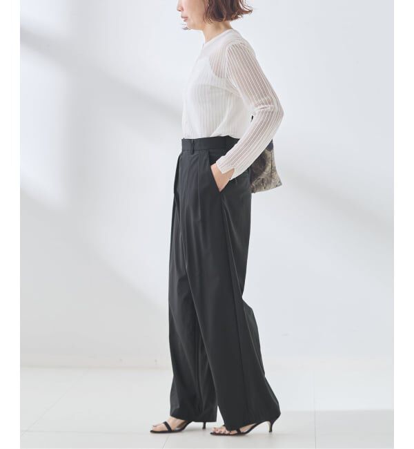 journal standard L'essage「《追加/撥水/UVカット/手洗い可》WATER REPELLENT/UVカットパンツ」|スラックス|