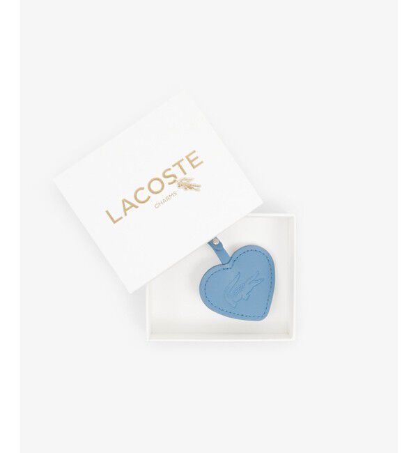 LACOSTE「ハートチャームキーホルダー」|チャーム・キーホルダー|