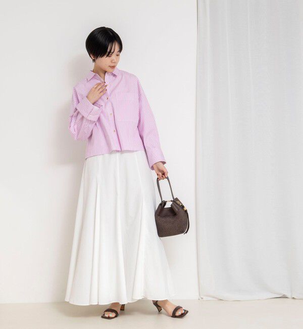 NOLLEY'S「MY STANDARD ショートシャツ」|シャツ・ブラウス|