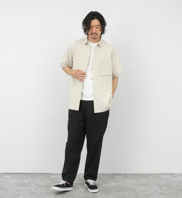 NOLLEY'S goodman「《セットアップ対応》【NANGA】DotAir COMFY TUCK TAPERED PANTS 26SS」|チノ|