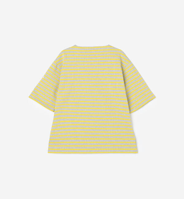 ORCIVAL「ORCIVAL | コットンロード クルーネック 半袖バスクシャツ MEN」|Tシャツ・カットソー|