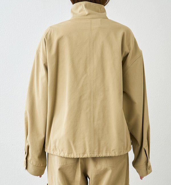  「【A・MONN】【セットアップ着用可能】ミリタリースタンドシャツ」|シャツ・ブラウス|