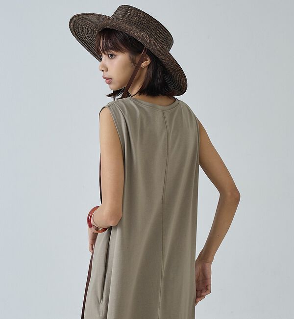 abahouse mavie「【肩タック】ノースリーブワンピース」|ワンピース|