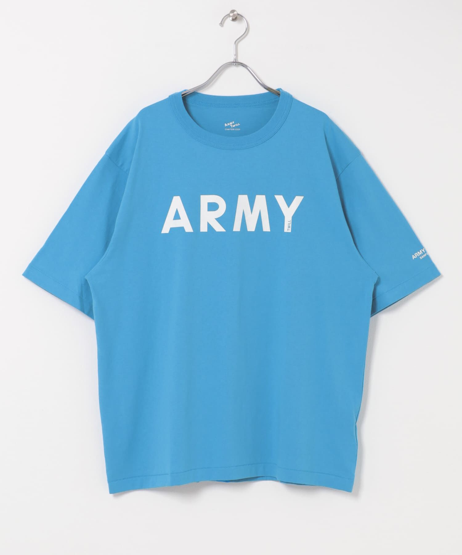 Sonny Label 「ARMY TWILL　PRINT HSTEE ARMY」|Tシャツ・カットソー|ブルー