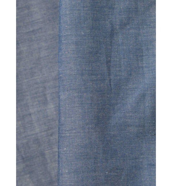 MidiUmi「MidiUmi シャンブレーワイドシャツ」|シャツ・ブラウス|