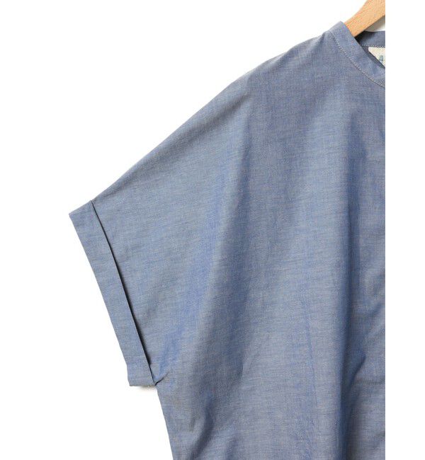 MidiUmi「MidiUmi シャンブレーワイドシャツ」|シャツ・ブラウス|