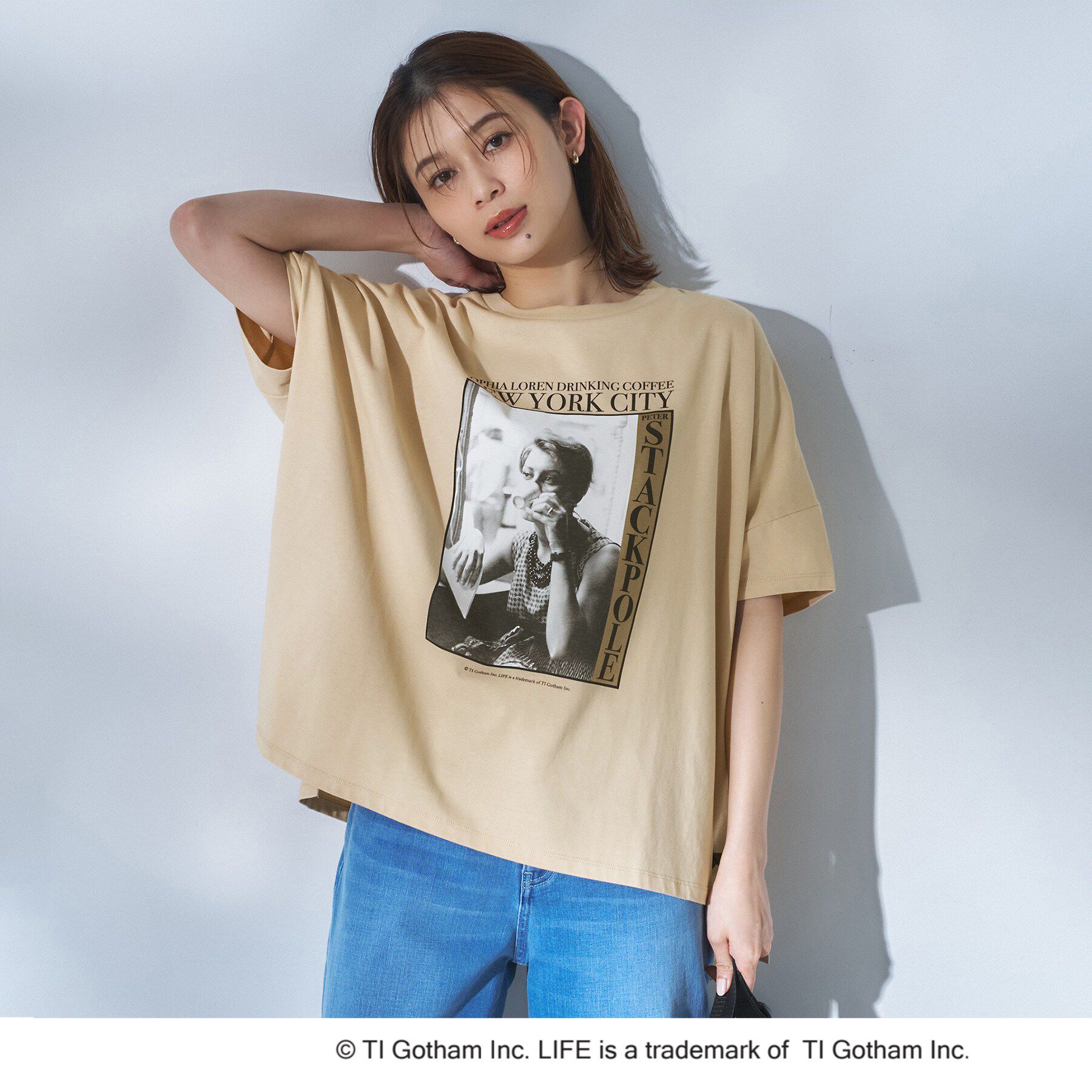 UNTITLED「【LIFE PC】GOOD ROCK SPEED Tシャツ」|Tシャツ・カットソー|ベージュ(052)