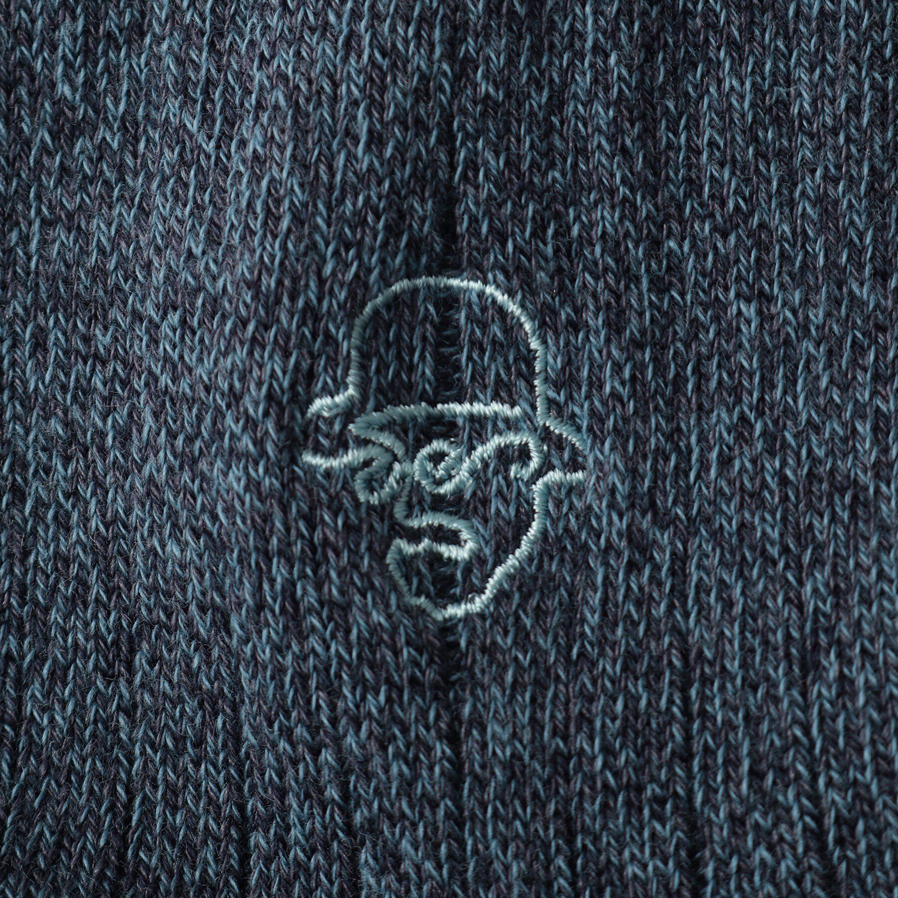 TAKEO KIKUCHI「ワンストローク刺繍ショートリブソックス」|ソックス|