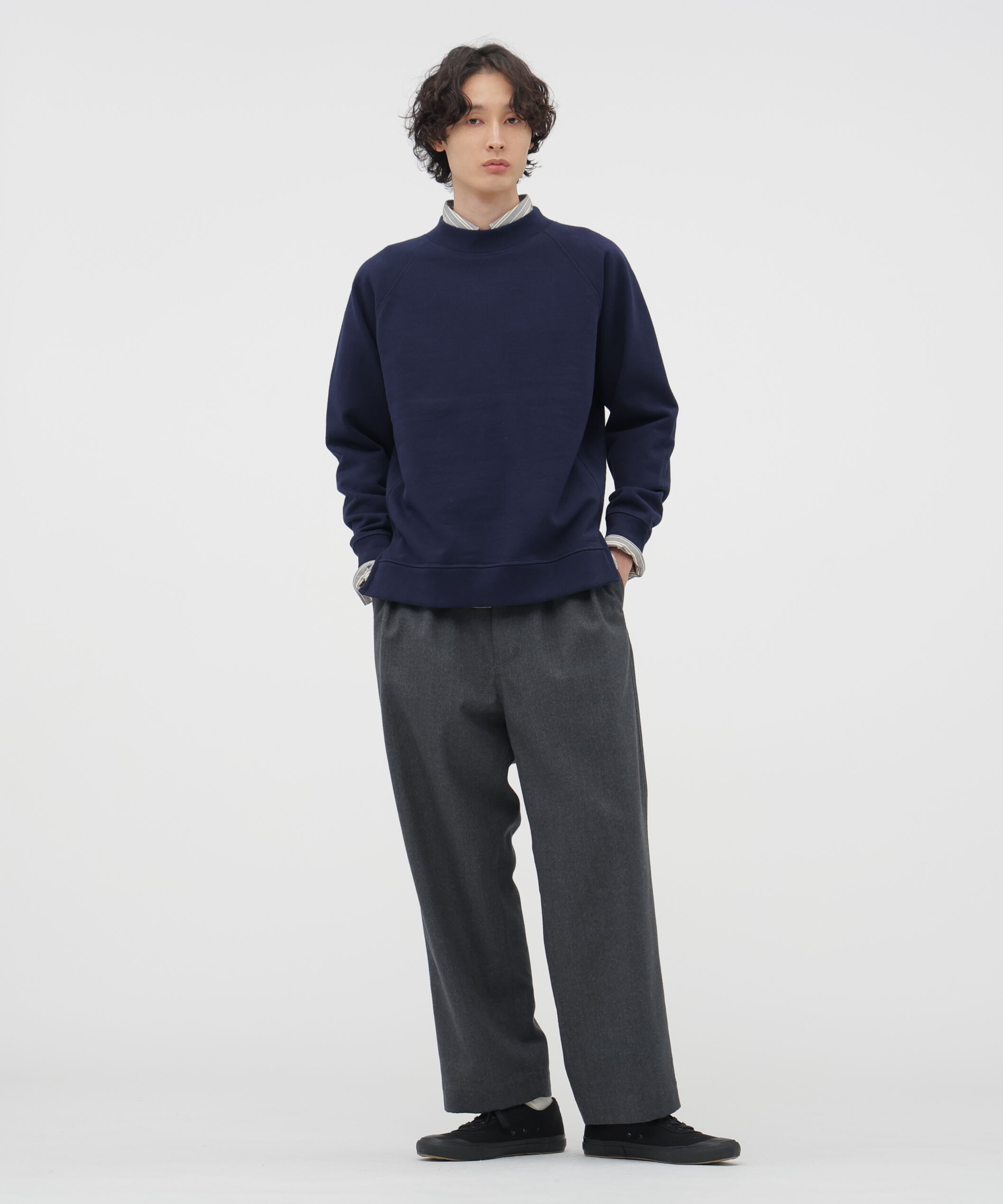 MHL.「SOFT COTTON LOOPBACK TOP」|Tシャツ・カットソー|