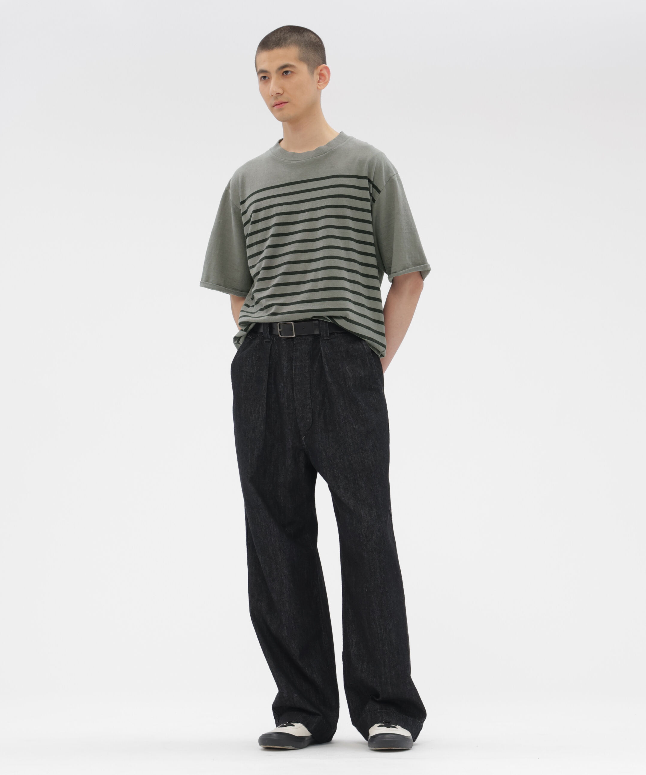 MHL.「BELGIAN LINEN COTTON JERSEY TOP」|Tシャツ・カットソー|