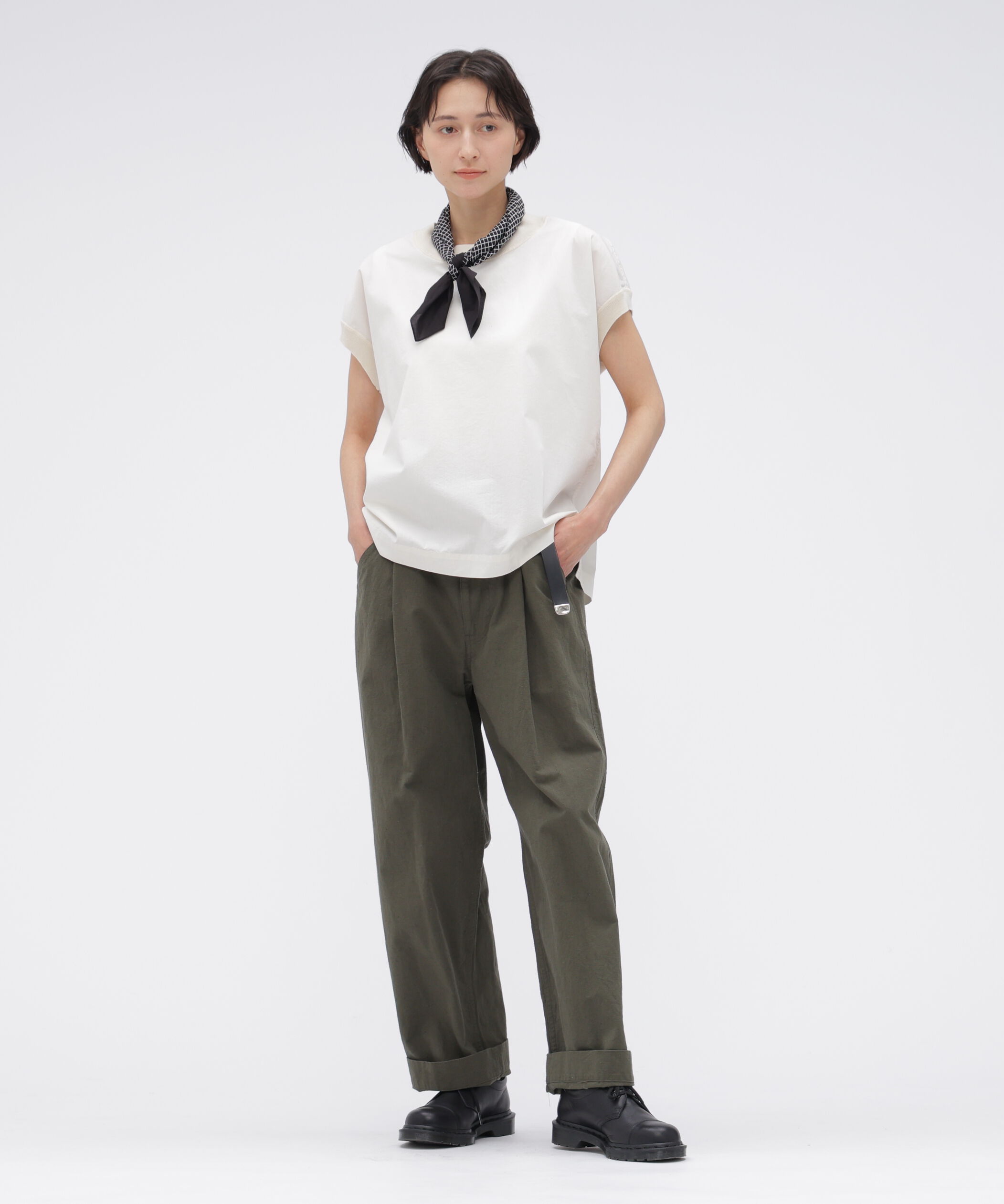 MHL.「GARMENT DYED COTTON POPLIN SHIRT」|シャツ・ブラウス|